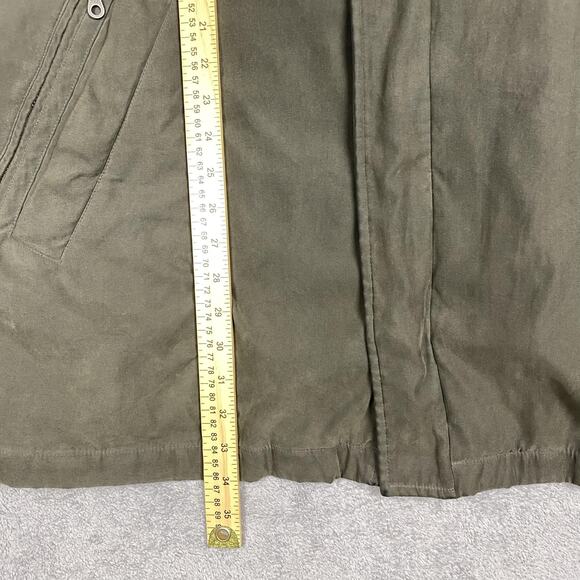 Baracuta Jacket Mens XL Green Quilted Lined Full Zip Coat Removable Liner Parka - Picture 16 of 16